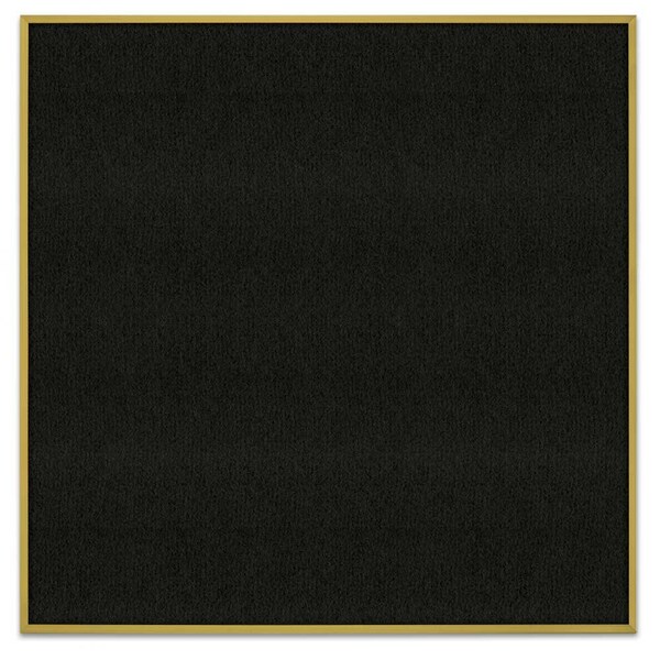 United Visual Products Corkboard, Cork, Blck, 1 Door, 24 x 36" UV301-BLACK-CORK - main
